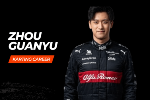 Zhou Guanyu go kart racing